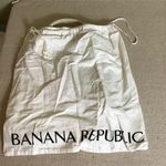 Banana Republic   Handbag Woven Cotton Textile leather Handle hobo  Bag (flaws) Photo 6