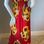 New Women’s sunflower floral dress size XXL for size 12 Photo 6
