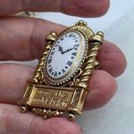 Vintage Danecraft “twas the night before “ brooch Gold Photo 5