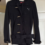 Puma  Black Belted Toggle Jacket, Medium Photo 0
