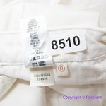 New! Jen 7 by 7 for All Mankind ivory white cropped‎ wide leg jeans, size 12 Photo 12