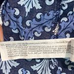 ZARA Blue Patterned Long Sleeve Dress Photo 10