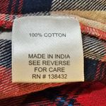 Modcloth Womens Red Plaid Flannel Shirt 3X Photo 3