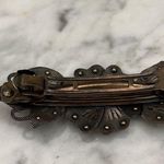 Ruby Hair clip with faux  and diamond decorative highlights Photo 1