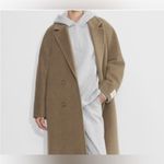 Aritizia TNA the Cozy Fleece Boyfriend Grey hoodie size large Gray Photo 1