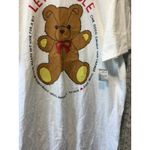 Milaca Made In USA Teddy Bear‎ Let's Cuddle Graphic T Photo 2