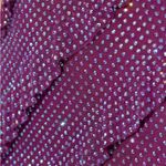 Oh Polly Embellished Strapless Ruffle Maxi Dress in Plum Photo 4