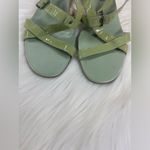 Eileen Fisher  NEW open toe sandals shoes size 8.5 woman’s mint green Photo 3