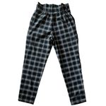 Hollister  Ultra High Rise Plaid Mom Pants‎ Women's S Office Business Casual Photo 1