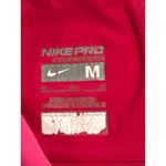 Nike  Pro Compression Training Shorts Womens Medium Pink Running Fitness‎ Photo 2
