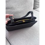 Vintage Garay Black Evening Bag Purse Gold Photo 2