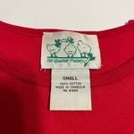 Quacker Factory  American Flag Sail Boat T-Shirt Red Size Small‎ Sequin July 4th Photo 2