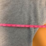 Anthropologie Saturday Sunday Gray Sweatshirt Tunic Zipper 3/4 Sleeve Top XS Photo 6