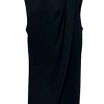 Alexander Wang "Little Black Dress" Sleeveless Ruched Detail Sheath Dress Photo 0