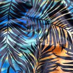 Swimsuits for All Swimsuit Tankini Top Blousy Blouson Tropical Swimsuit 18 Blue Photo 2