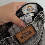 Vintage Anchor Blue High Waisted Mom Jeans Black Acid Wash 26 Photo 5