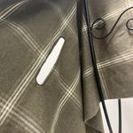 A New Day Women’s Wrap Sweater Olive and White Plaid NWT One Size Photo 5