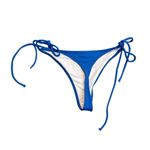 Frederick's of Hollywood New  Caprera Women's 3X Blue Bikini Bottoms Swimwear Photo 3