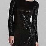 Kensie Sparkly Black long sleeve Party Dress /Cocktail dress Size small Photo 0