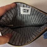 Anthropologie HE Hechizo Vegan Leather Preppy Minimalist Quiet Luxury Clutch S Photo 5