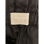 Everlane Womens Size M  The Paper Bag Pant Organic Cotton Black EUC Photo 2