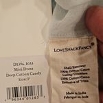 Love Shack Fancy ๐๐ Miri Midi Dress ~ Deep Cotton Candy 1000% Cotton Size P NWT Photo 14