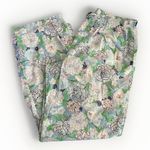 Lilly Pulitzer Womens  Sleep Pants Tropical Print S Cotton Very Thin Photo 0