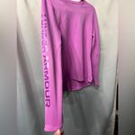 Under Armour NWT Women’s Purple  long sleeve top. Size large. Cold Gear fitted. Photo 2