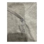 Ambiance Light Gray Short Sleeve Top Photo 1