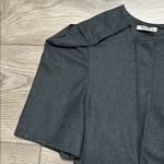 Miu Miu Gray Wool Classic Short Sleeve Dress Size 38 Photo 5