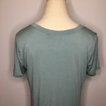 RAE MODE Dusty Blue V Neck Short Sleeve Shirt Small Photo 4