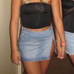 Edikted  Skirt Denim Mini Photo 1