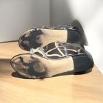 Ivanka Trump ✨ Silver/Gray Metallic Flat Sz 7.5 Sandals✨ Photo 4