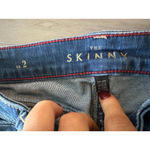 White House | Black Market Distressed Skinny Jeans Size 2 (Excellent Condition) Photo 4