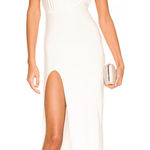superdown Revolve Erika Deep V Jersey Maxi Photo 0
