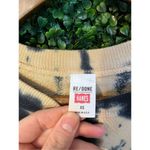 RE/DONE  X Hanes Tie Dye Tiger Crewneck NWOT Sz XS Photo 1