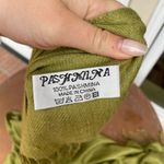 Pashmina  cashmere green scarf Photo 2