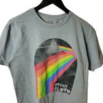 Urban Outfitters Pink Floyd Dark Side of the Moon T-Shirt Small Rainbow Prism Graphic Tee Photo 0