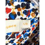 Tory Burch Wildflower Deneuve Tunic Floral Ruffle Boho Dainty Romantic Womens L Photo 2