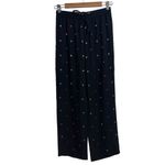 Hill House NEW NWT  Jammie Jewel Pant In Black Multi Photo 6