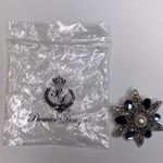 Premier Designs “Pearls Night Out” Pin/Brooch Pendant Crystal Beads EUC OS Photo 5