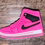 Crocs Air Jordan 1 Pink/Black/White Jibbitz New Photo 0