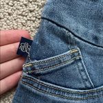 Rock & Republic Blue Skinny Jeans with Eyelet Detail Photo 2