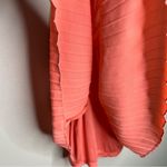 Nine West  Feminine Flowing‎ Lightweight Chiffon Pleated Tank Top Photo 4