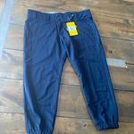 Easton‎ black softball jogger pants size S NEW pro pant adult size Photo 0