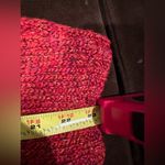 Habitat Habit’s Clothes To Live In Bright Orange Red Chunky Knit Oversized Cardigan Sz S Photo 10