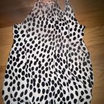 Loft Black and White Polka Dot Women's Top Photo 9