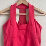 Lululemon Flash Hot Pink Scoop Neck Racerback Workout Athletic Tank Top Photo 3