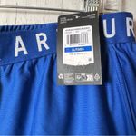 Under Armour  Women's Blue and Green Athletic Workout Sporty Shorts Sz XL NWT Photo 7