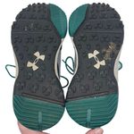 Under Armour Women's Size 9 Burnt River Hiking Trail Shoes Grey Black Green/Blue Photo 6